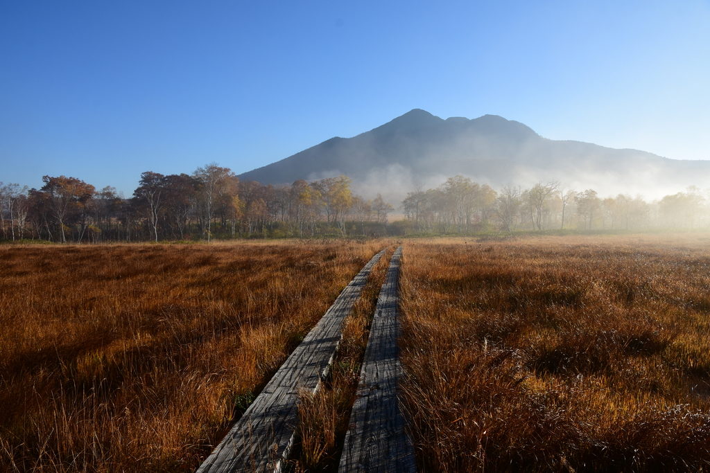 おすすめ 秋の草紅葉の尾瀬ヶ原で撮影した絶景の風景写真ギャラリー 山岳写真ブログ カメラと山 ときどき星